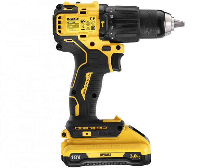 Аккумуляторная дрель-шуруповерт DeWALT DCD709L2T