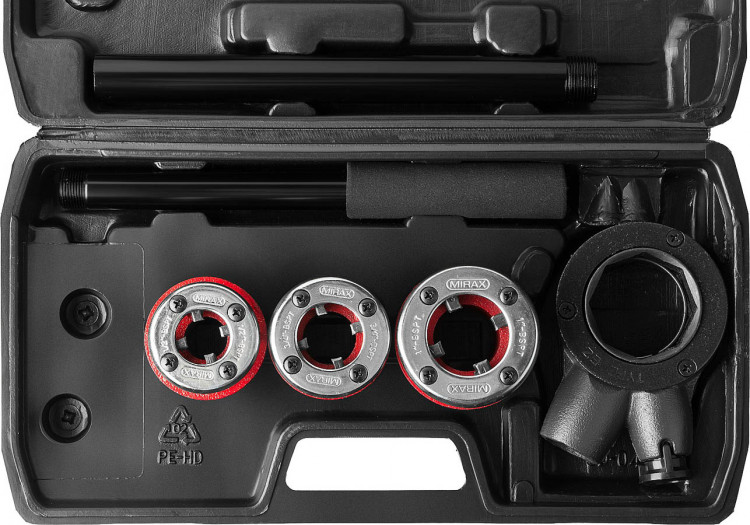 Набор резьбонарезной трубный MIRAX 28240-H3