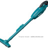 Аккумуляторный пылесос MAKITA BCL180Z