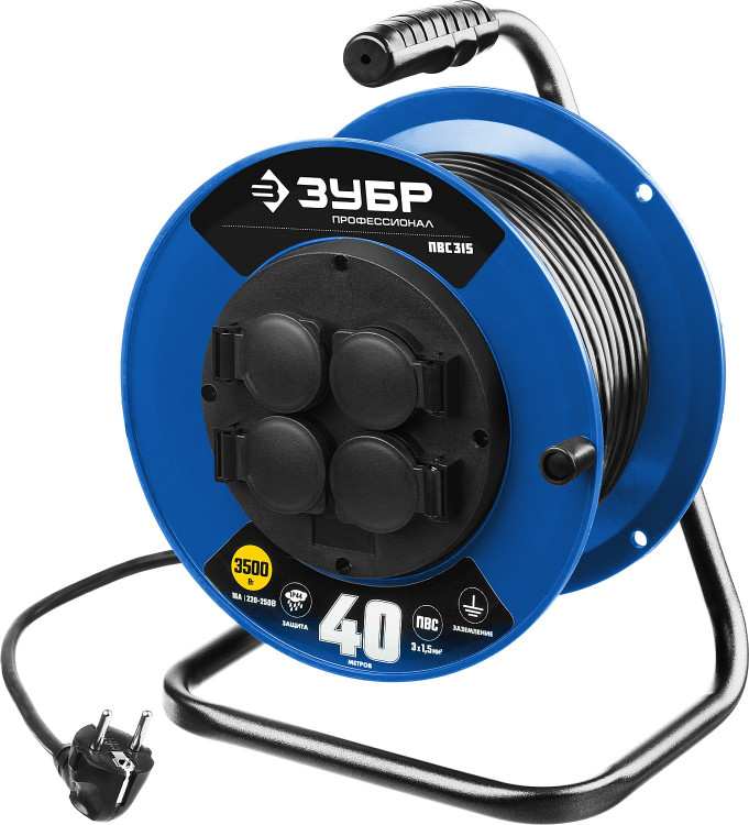 Удлинитель на катушке ЗУБР 55081-40