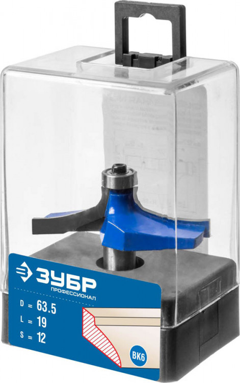 Фреза фигирейная №3 ЗУБР 28762-63.5