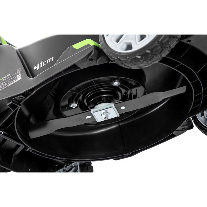 Газонокосилка аккумуляторная Greenworks G40LM41K6