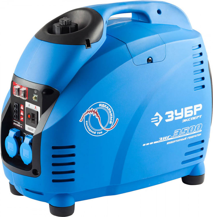 Бензиновый инверторный электрогенератор ЗУБР ЗИГ-3500