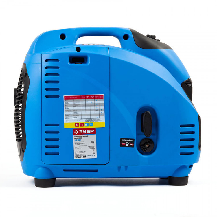 Бензиновый инверторный электрогенератор ЗУБР ЗИГ-3500
