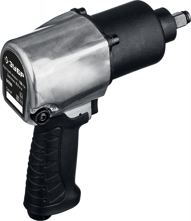 Ударный пневматический гайковерт ЗУБР ПГ-720 64260