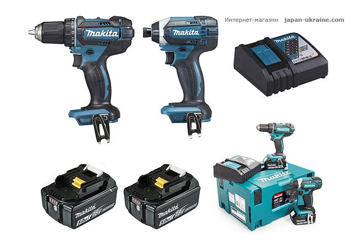 Набор инструментов MAKITA DLX2127TJ1