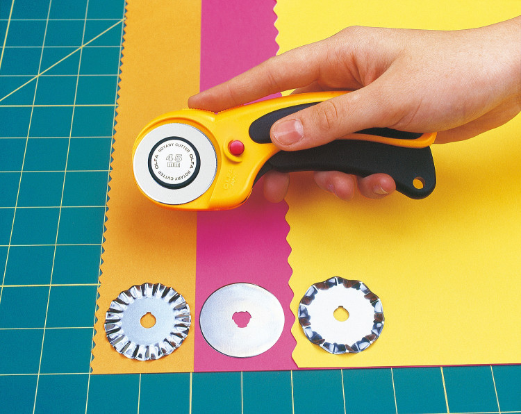 Нож с круговым лезвием OLFA OL-RTY-2/DX