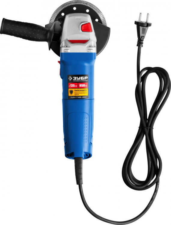 Угловая шлифмашина ЗУБР УШМ-П125-850