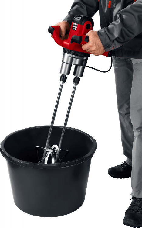 Миксер строительный ЗУБР МРД-1400