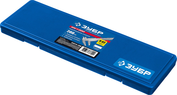 Штангенциркуль стальной ЗУБР ШЦ-1-200 34514-200