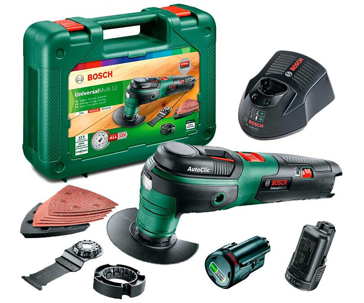 Аккумуляторный мультитул BOSCH UniversalMulti 12