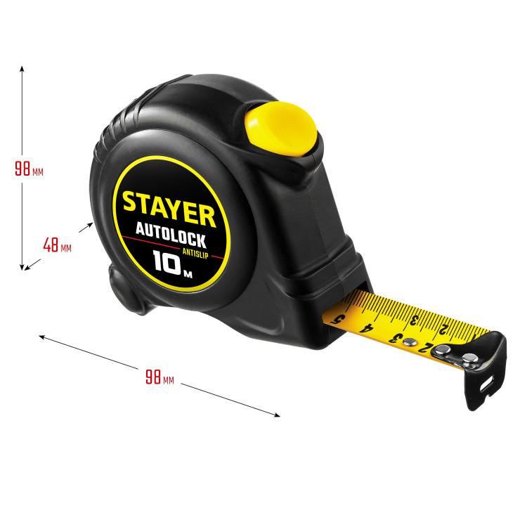 Рулетка измерительная STAYER 2-34126-10-25