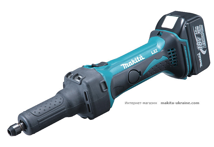 Аккумуляторная прямая шлифмашина MAKITA DGD800RFE
