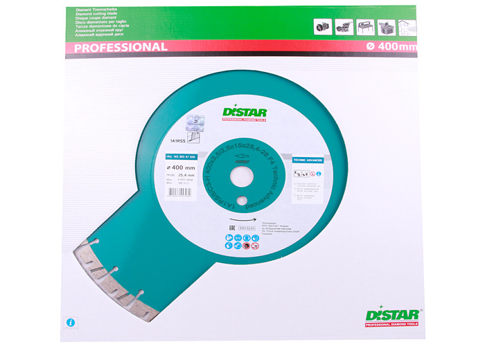 Алмазный диск DISTAR 1A1RSS/C3-H 400 Technic Advanced