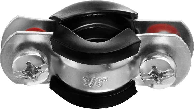 Хомут трубный с гайкой ЗУБР 37850-15-19