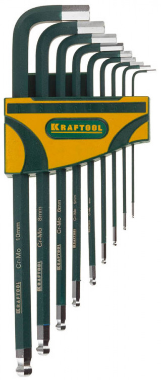 Имбусовые ключи KRAFTOOL 27445-H9