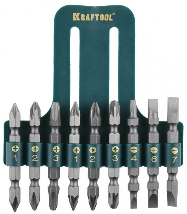 Набор бит KRAFTOOL 26060-H10