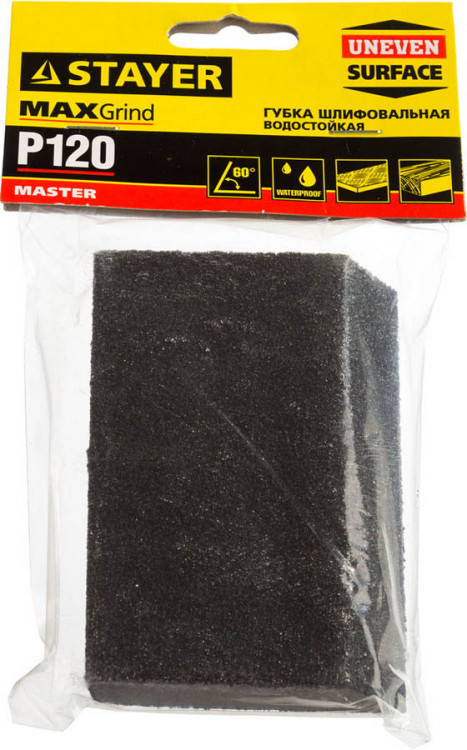 Губка абразивная шлифовальная STAYER 3561-120