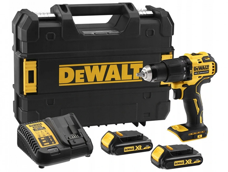 Аккумуляторная дрель-шуруповерт DeWALT DCD709S2T