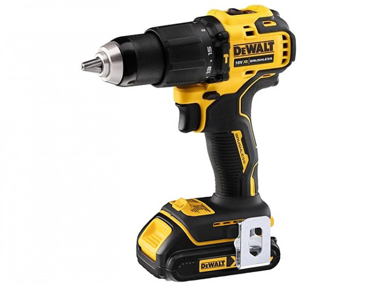 Аккумуляторная дрель-шуруповерт DeWALT DCD709S2T