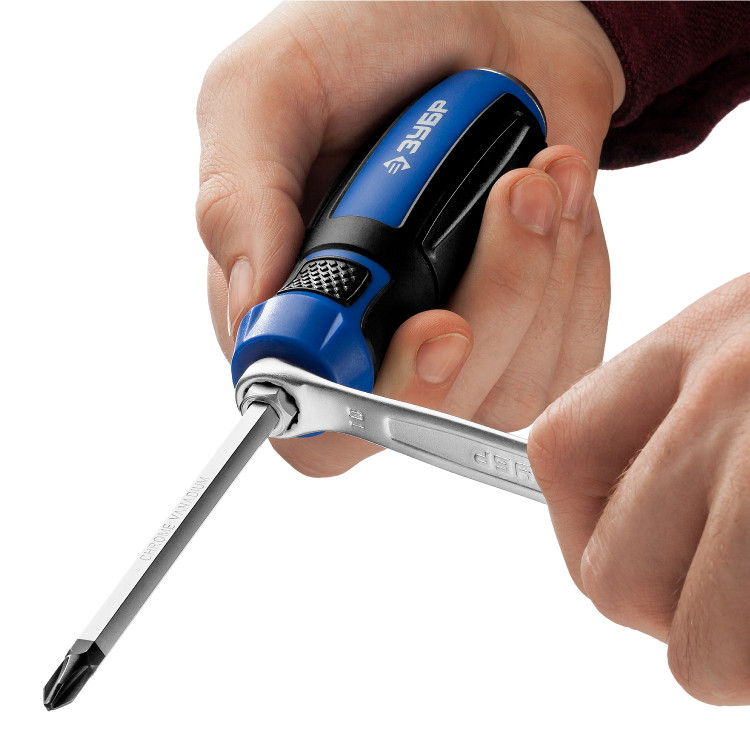 Отвертка ударная ЗУБР 250034-3