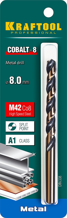 Сверло KRAFTOOL 29656-8