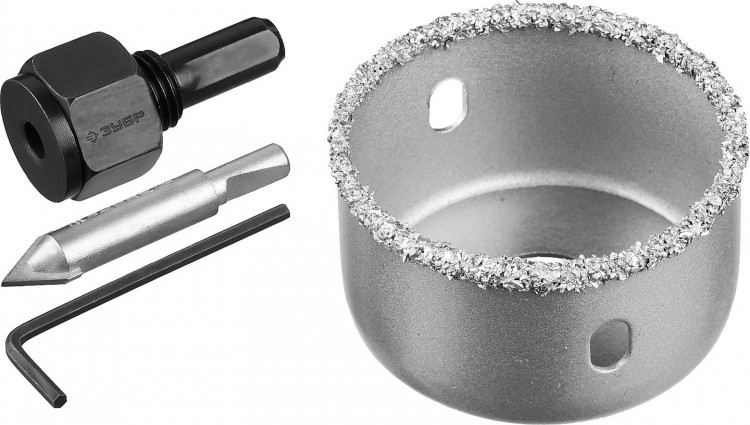 Буровая коронка-чашка с твердосплавным напылением ЗУБР 33360-051_z01