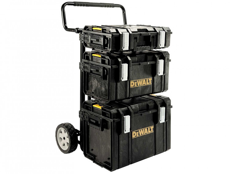 Ящики инструментальные 3 шт на тележке DeWALT TOUGHSYSTEM 1-70-349