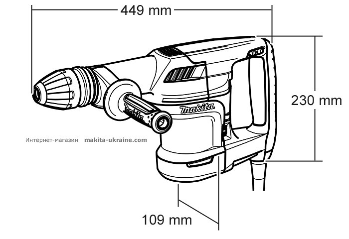 Отбойный молоток MAKITA HM0870C