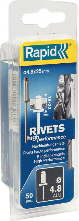 Алюминиевые заклепки RAPID 5000392