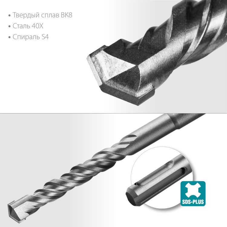 Бур SDS-plus СИБИН 29312-110-08