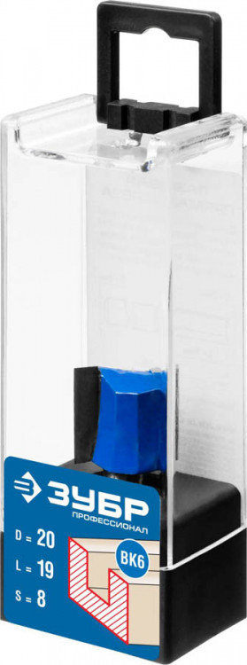 Фреза пазовая прямая ЗУБР 28753-20-19