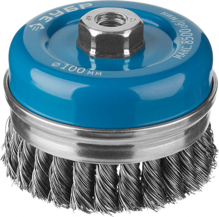 Щетка крацовка чашечная для УШМ ЗУБР 3527-100_z02