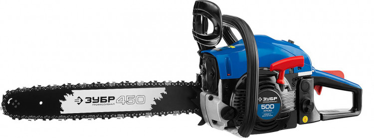 Пила цепная бензиновая ЗУБР ПБЦ-490 45ДП