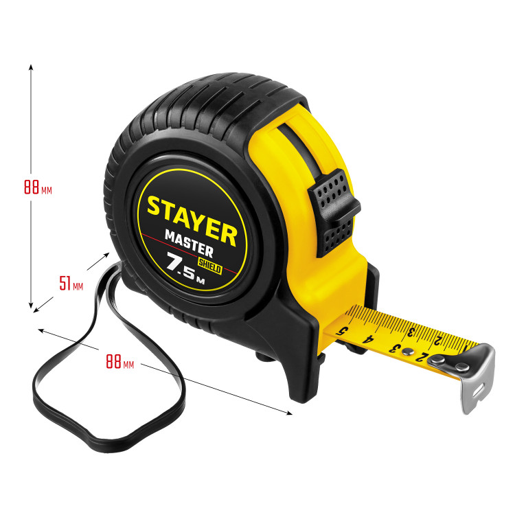 Рулетка измерительная STAYER 34025-07_z01