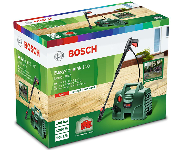 Мойка высокого давления BOSCH EasyAquatak 100 Long Lance