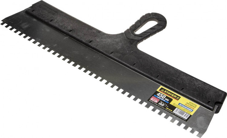 Шпатель зубчатый STAYER 1009-45-06