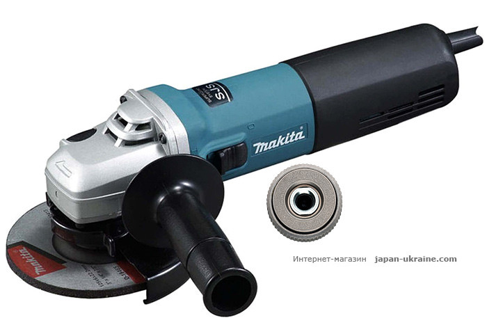 Болгарка MAKITA 9565CVR + быстрозажимная гайка