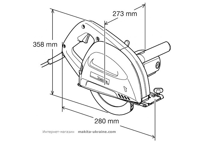 Дисковая пила по металлу MAKITA 4131