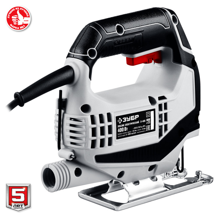 Лобзик электрический ЗУБР Л-400