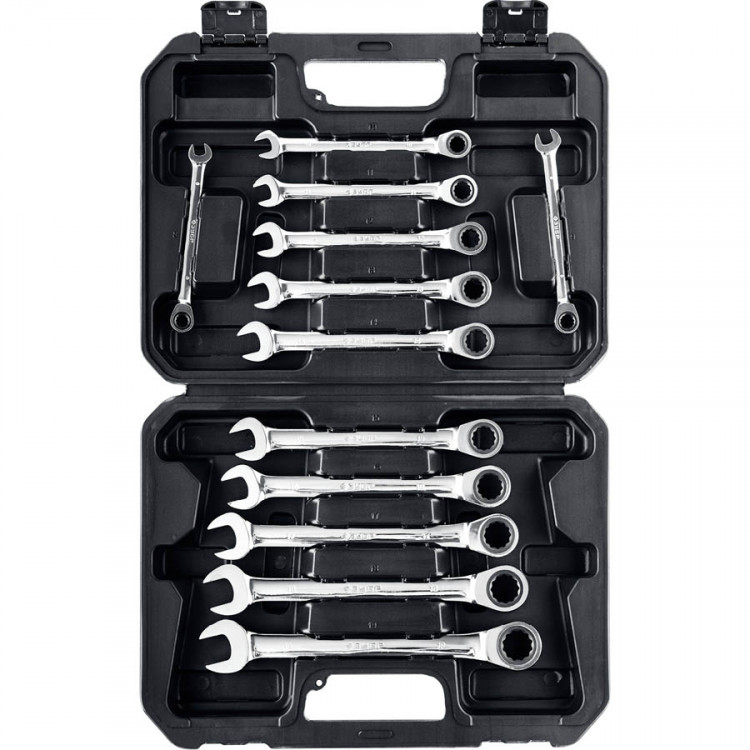 Набор комбинированных гаечных ключей ЗУБР 27073-H12