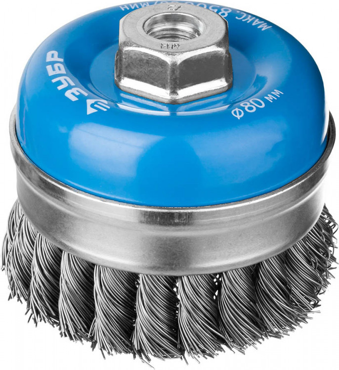 Щетка крацовка чашечная для УШМ ЗУБР 3527-080_z02