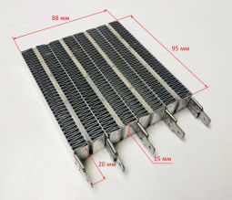 Нагревательный элемент 220V 2kW для ТЭПК-2000(10)HJV,EU-2000K(4)Eurolux BGV,2000(2)TEA,2000(2) PNV,2~3~50756