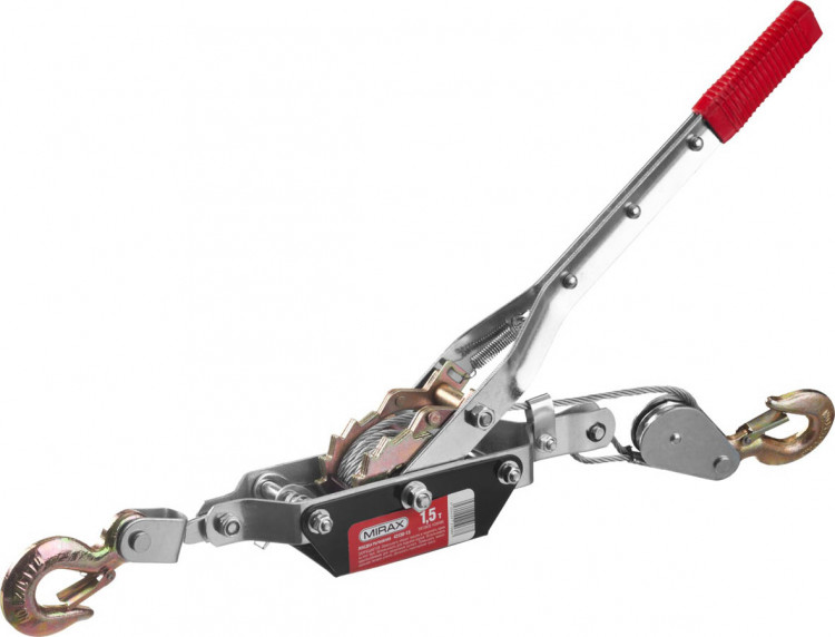 Лебедка ручная рычажная MIRAX 43130-1.5