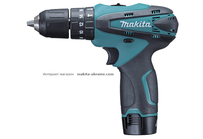 Аккумуляторный ударный шуруповерт MAKITA HP330DWE