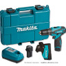 Аккумуляторный ударный шуруповерт MAKITA HP330DWE