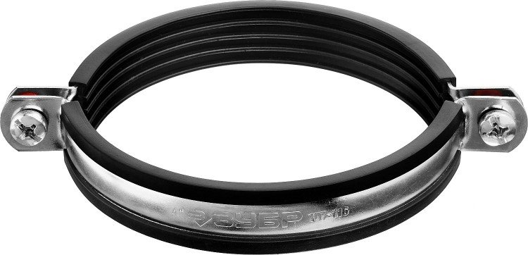 Хомут трубный с гайкой ЗУБР 37850-107-116