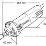 Прямая шлифмашина MAKITA GD0602
