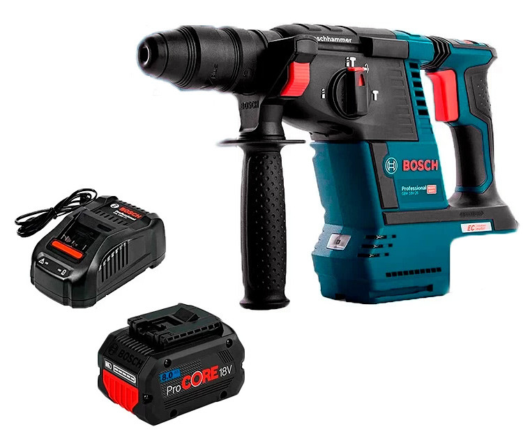 Аккумуляторный перфоратор BOSCH GBH 18V-26 + ProCORE18V 8.0Ah
