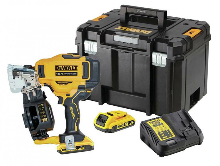 Аккумуляторный гвоздезабиватель DeWALT DCN45RND2